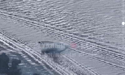 Video: Cận cảnh UAV tự sát của Nga đánh trúng mục tiêu trên sông Dnipro
